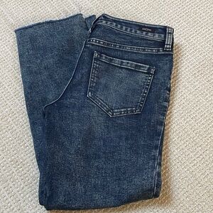 Liverpool Dark Blue/Black Denim Jeans